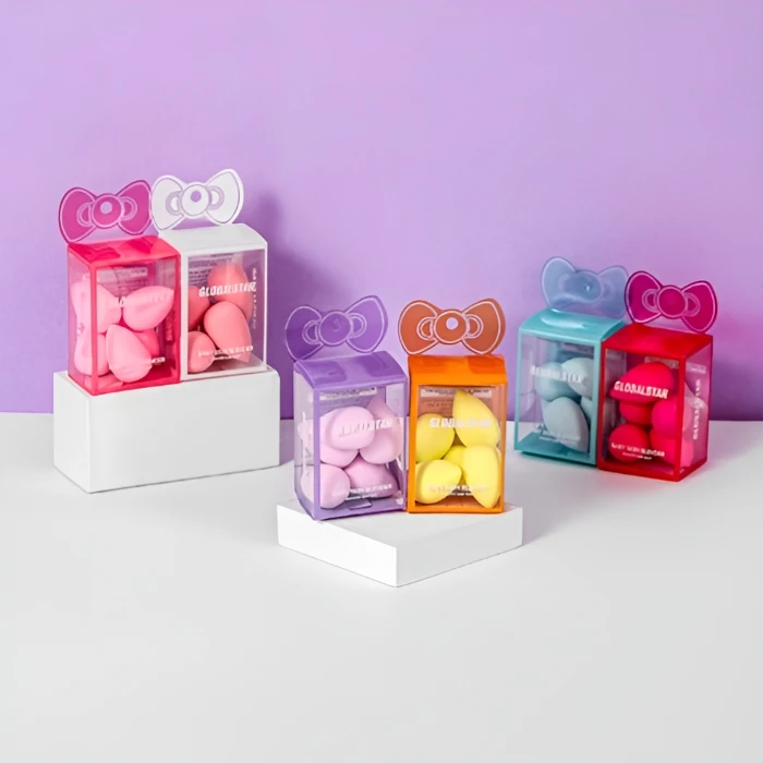 Set de 5 mini esponjas de maquillaje