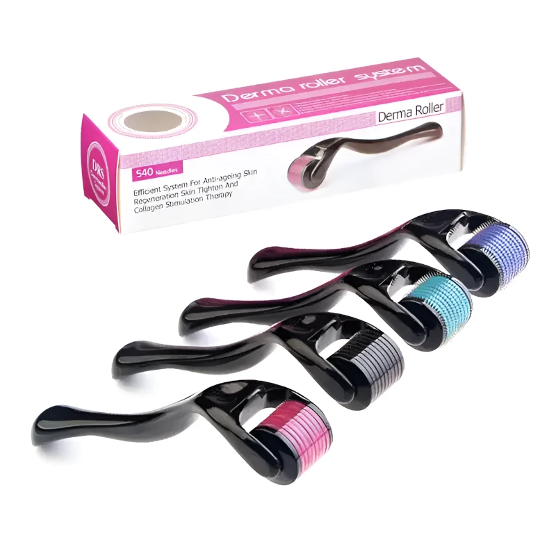 Rodillo de Microagujas para el cuidado facial