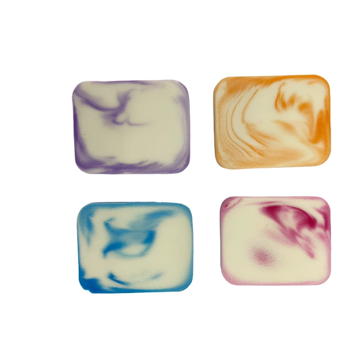 Set de esponjas de maquillaje forma rectangular
