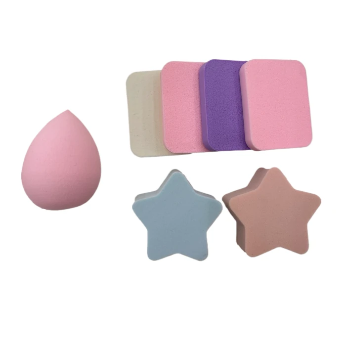 Set de 7 esponjas de maquillaje