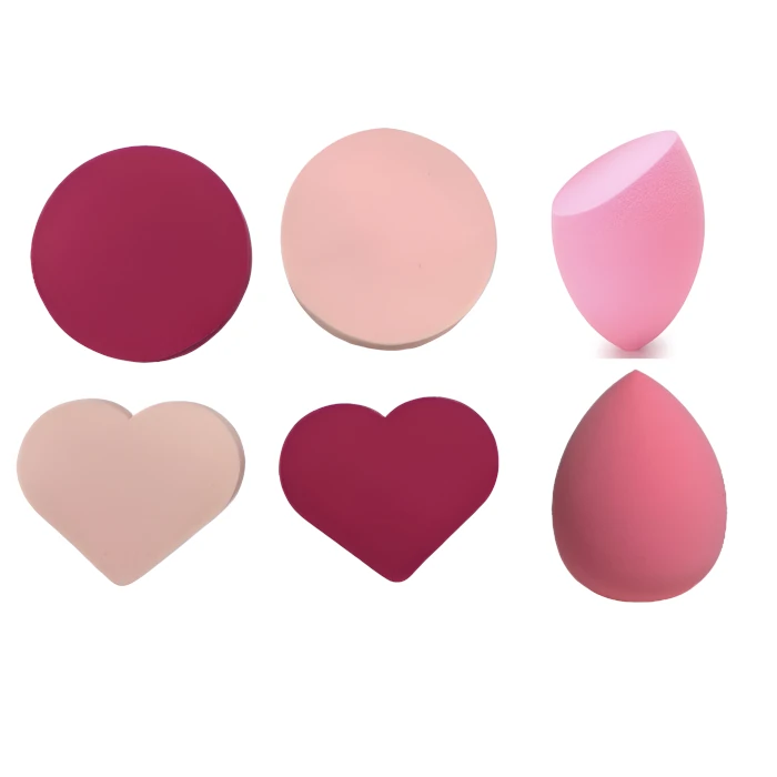 Set de 6 esponjas de maquillaje