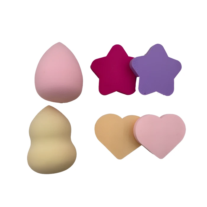 Set de 6 esponjas de maquillaje