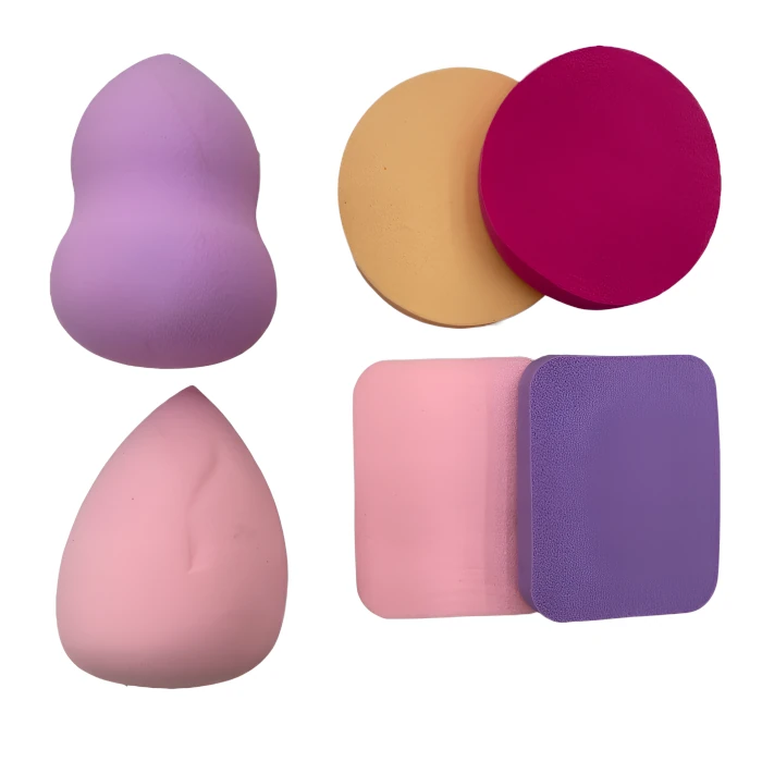 Set de 6 esponjas de maquillaje