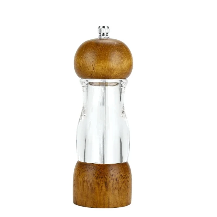 Molino de pimienta o sal de madera 