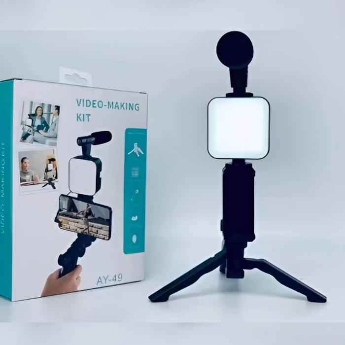 Conjuntos de kits de iluminación selfie con aro