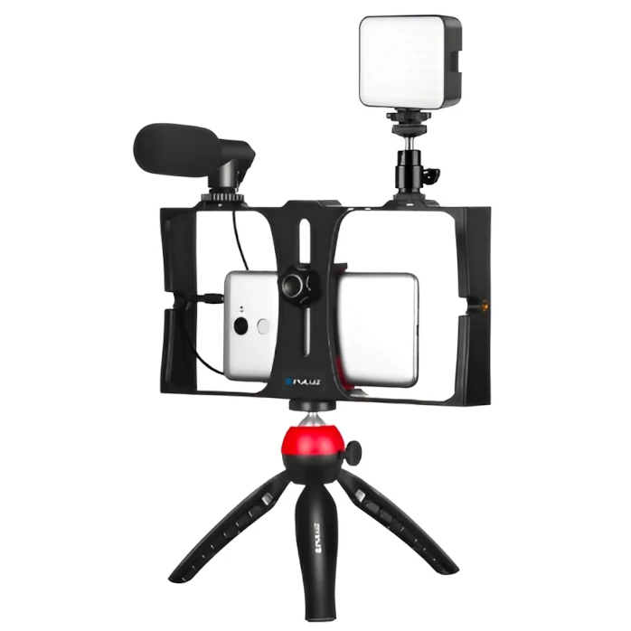 Equipo de fotografía para jaula de conejo 