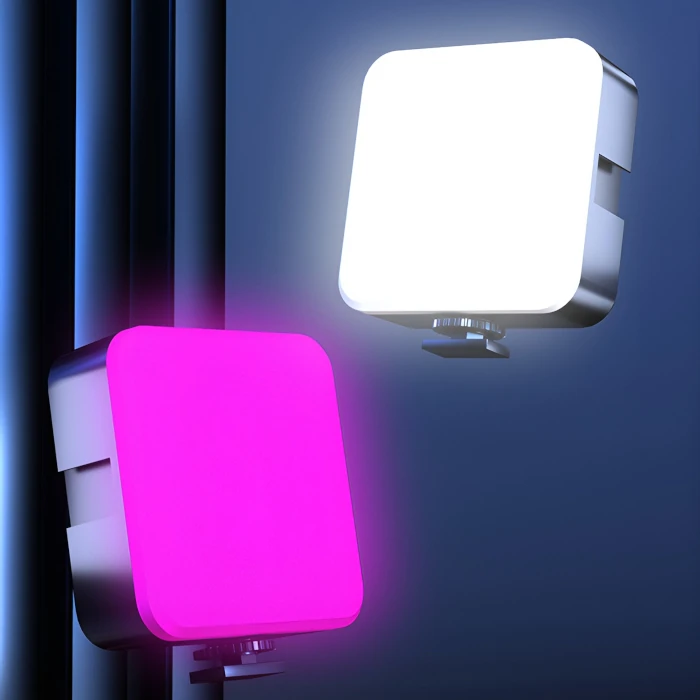 Luz de video de bolsillo RGB 