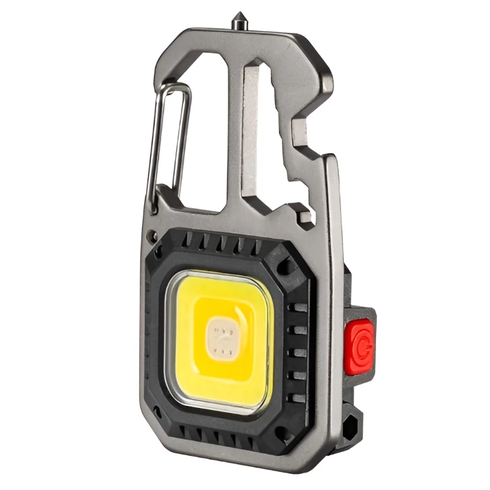Luz de llavero recargable COB