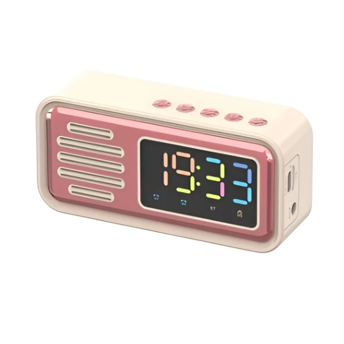 Reloj bluetooth altavoz digital 