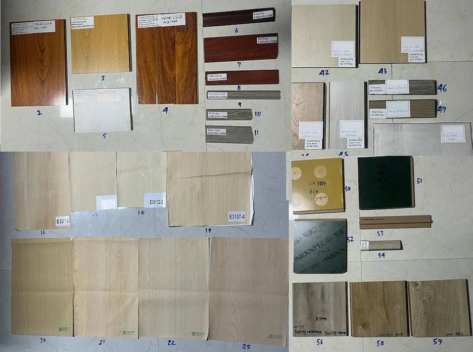 Inspección de muestras